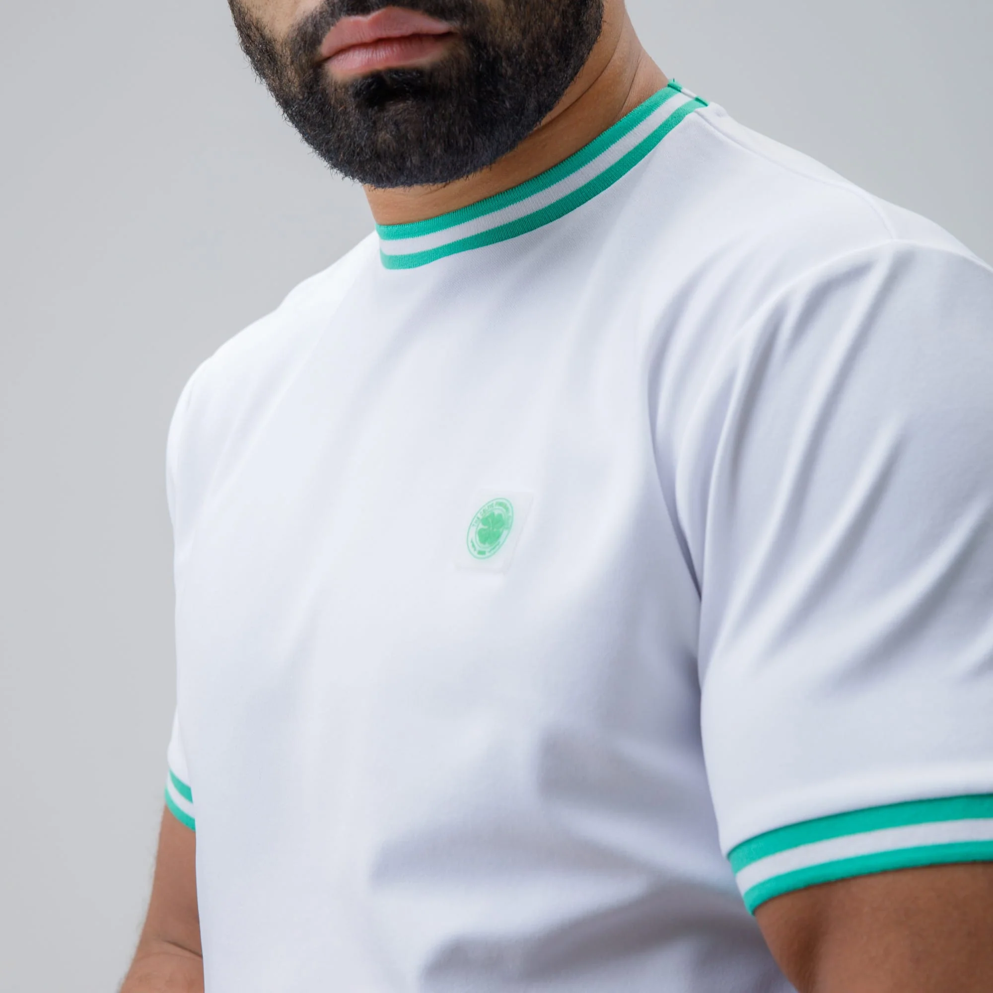Celtic Crest Men's White T-Shirt - Image 4