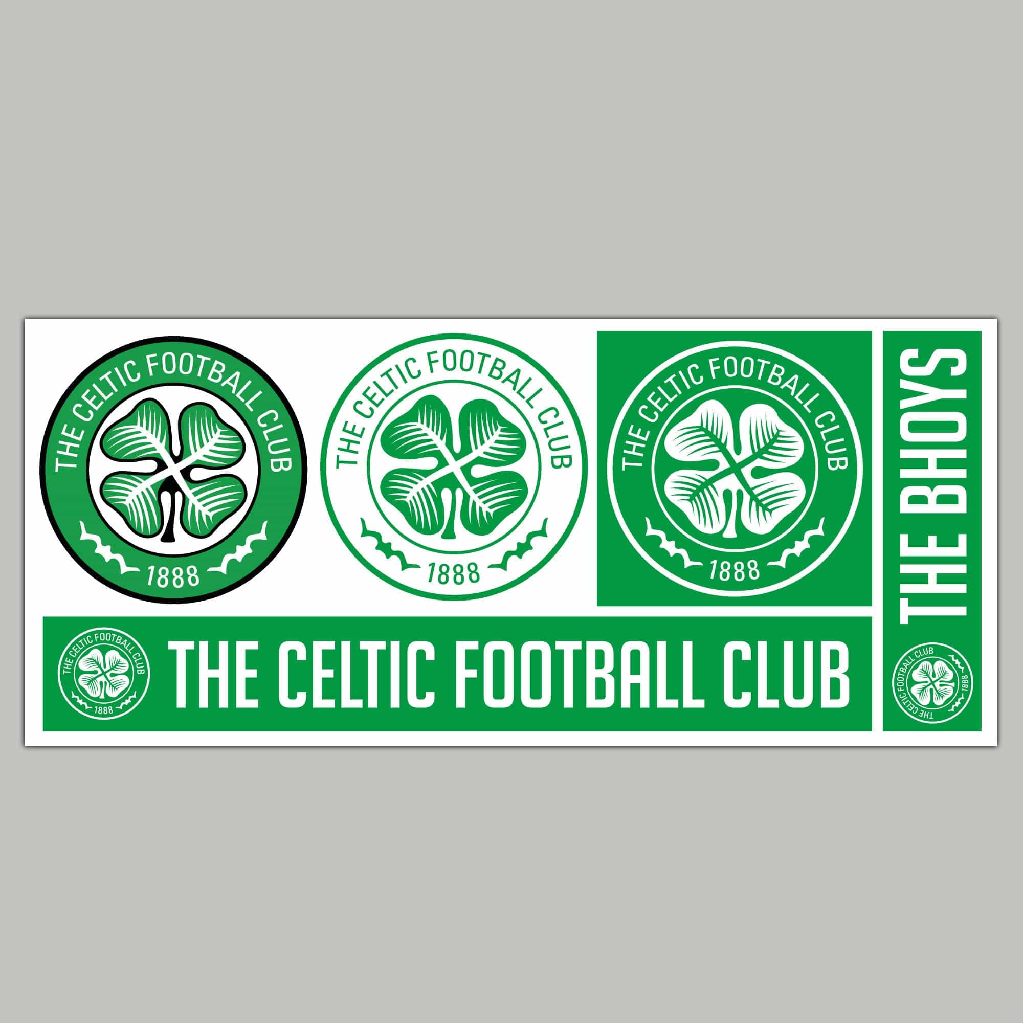 Celtic Crest Wall Sticker Set - Image 2