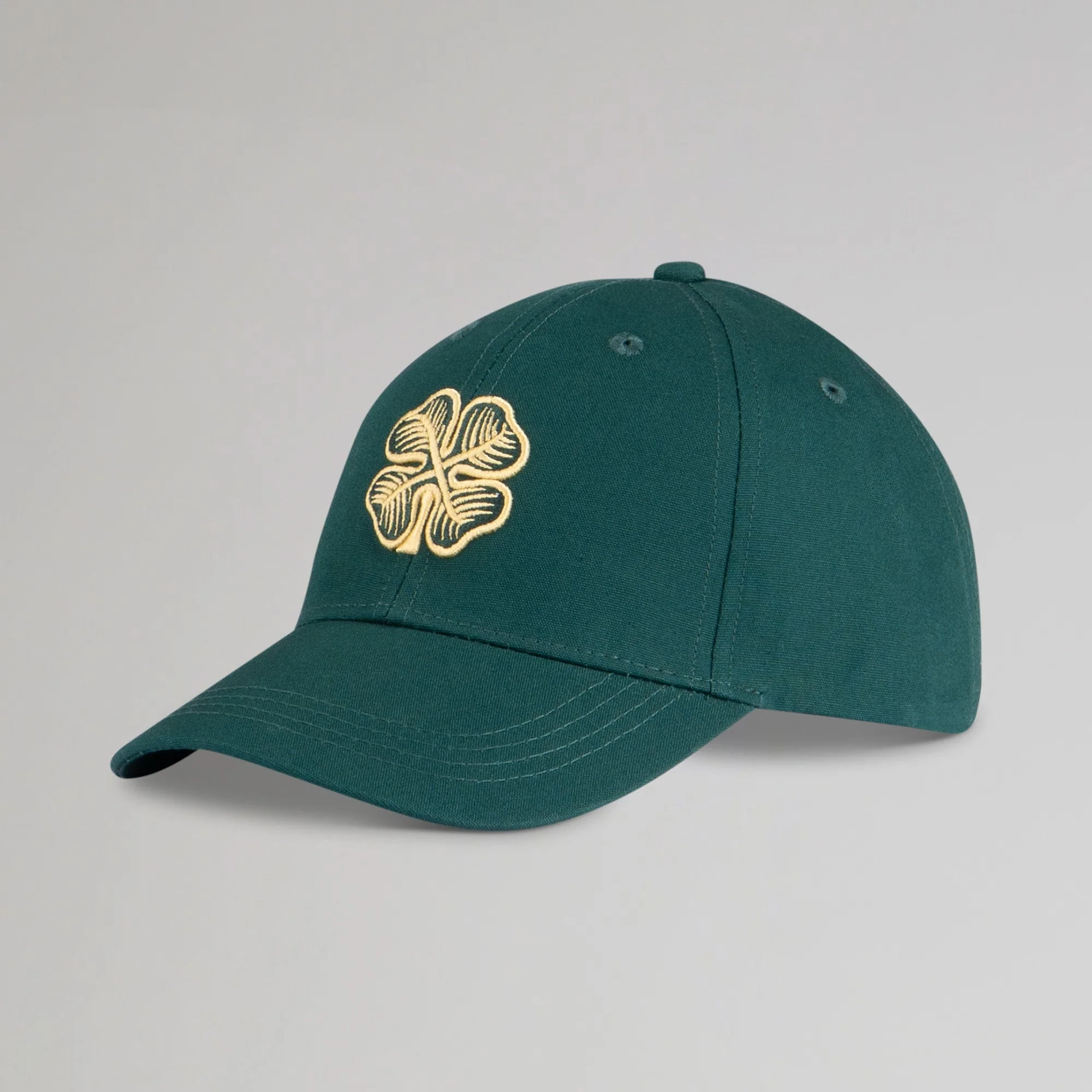 Celtic Dark Green Clover Cap - Image 2