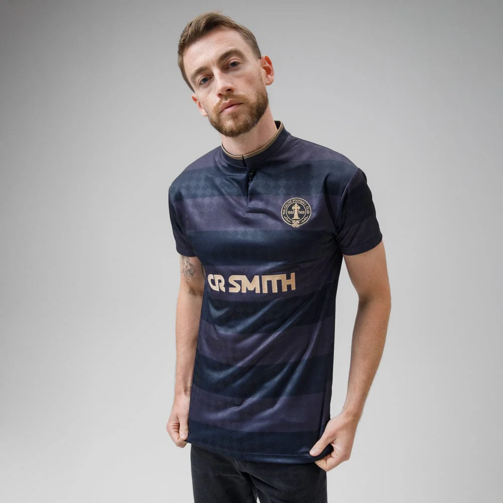 Celtic Gold Blackout 1988 Retro Jersey - Image 4
