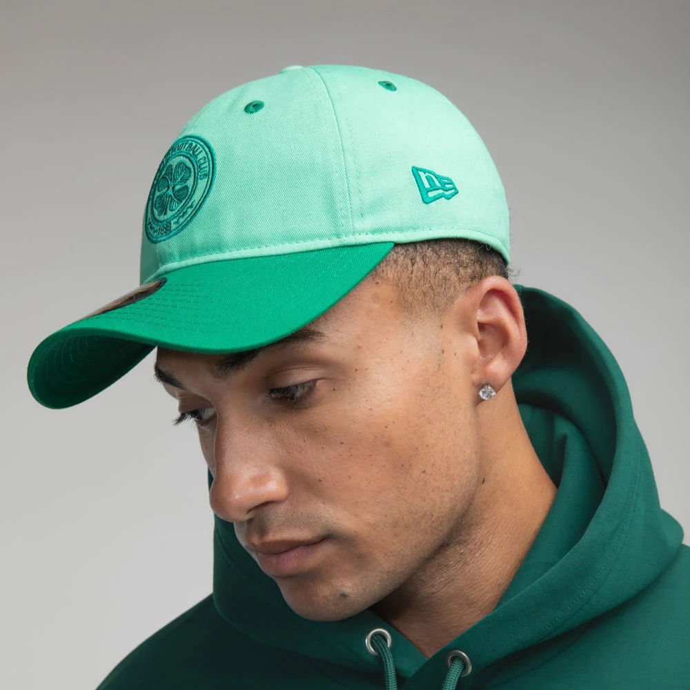 Celtic Green Contrast Visor New Era Cap - Image 3