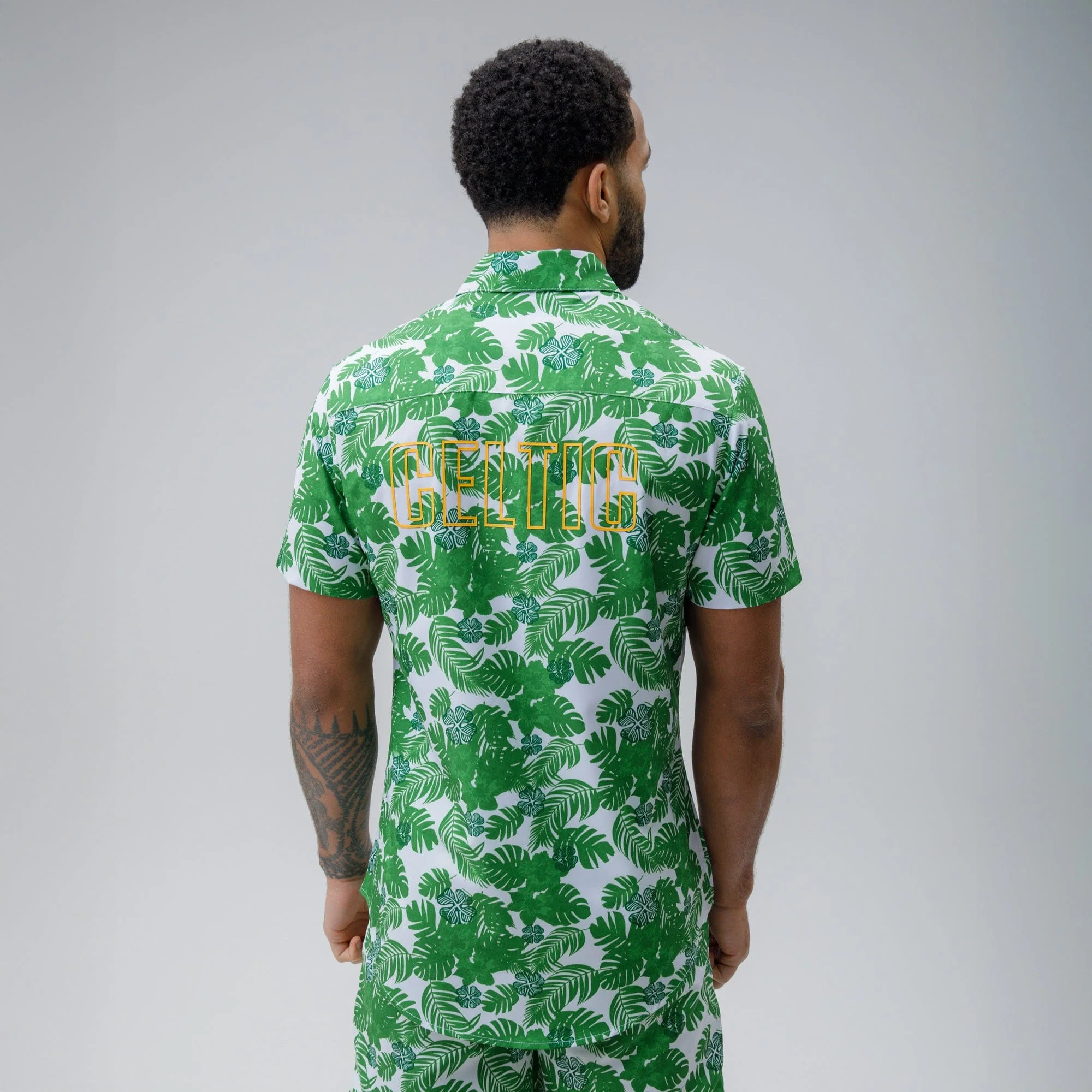 Celtic Hawaiian Green Shirt - Image 2
