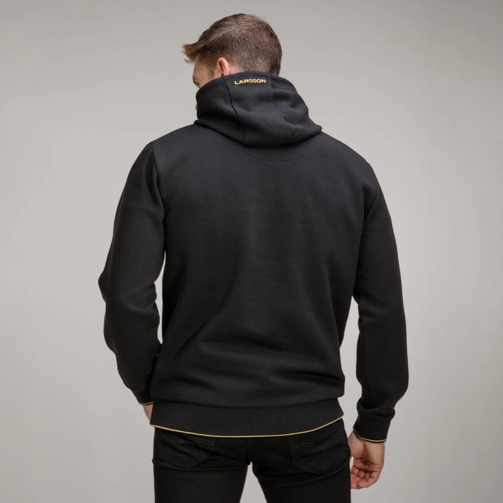 Celtic Henrik Larsson Black Hoodie - Image 3