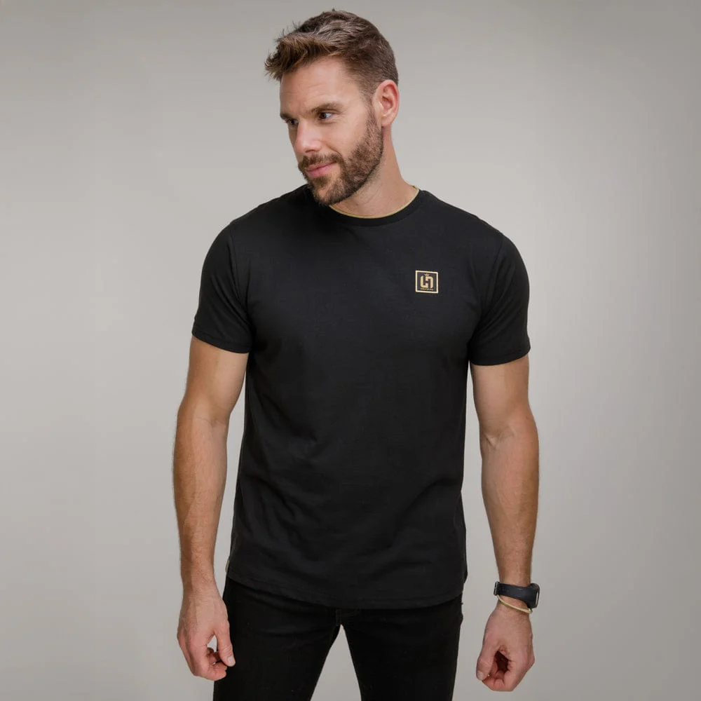 Celtic Henrik Larsson Black T-Shirt - Image 2