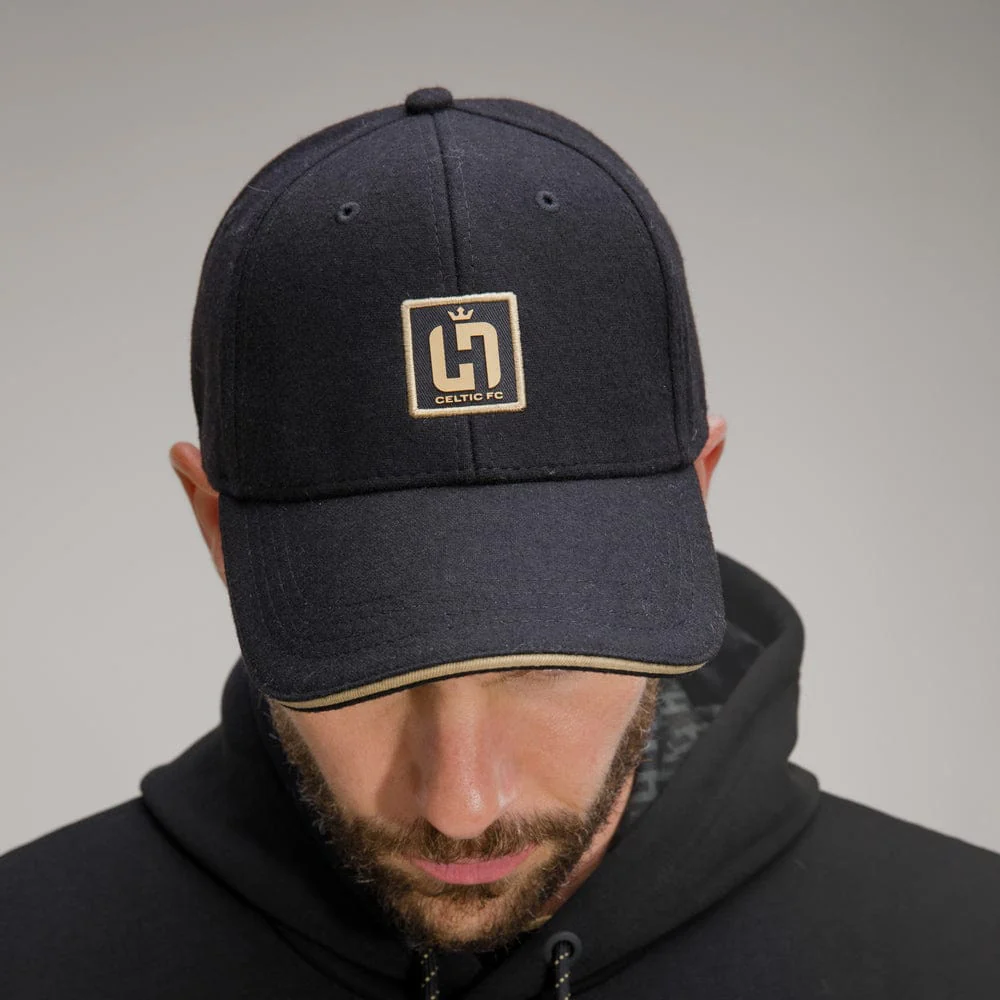 Celtic Henrik Larsson Black Wool Cap - Image 3