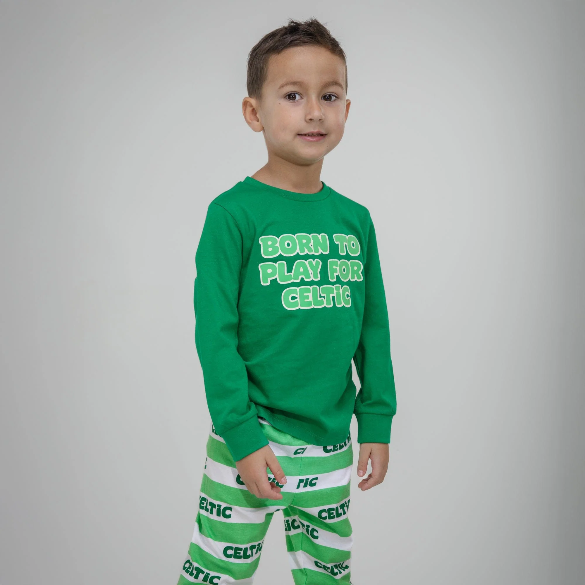 Celtic Infant Green Born to Play Pyjamas - Image 4