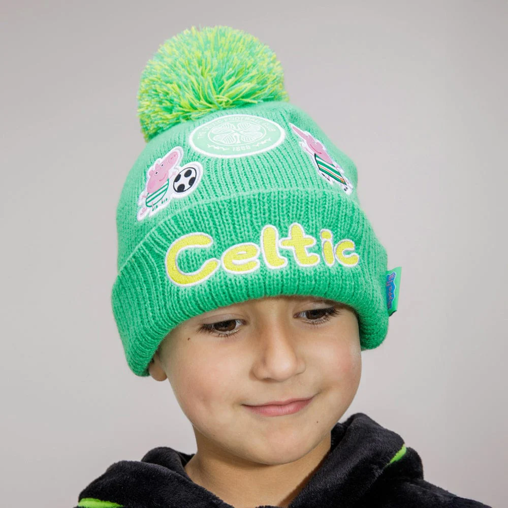 Celtic Infant Peppa Pig Beanie - Image 2