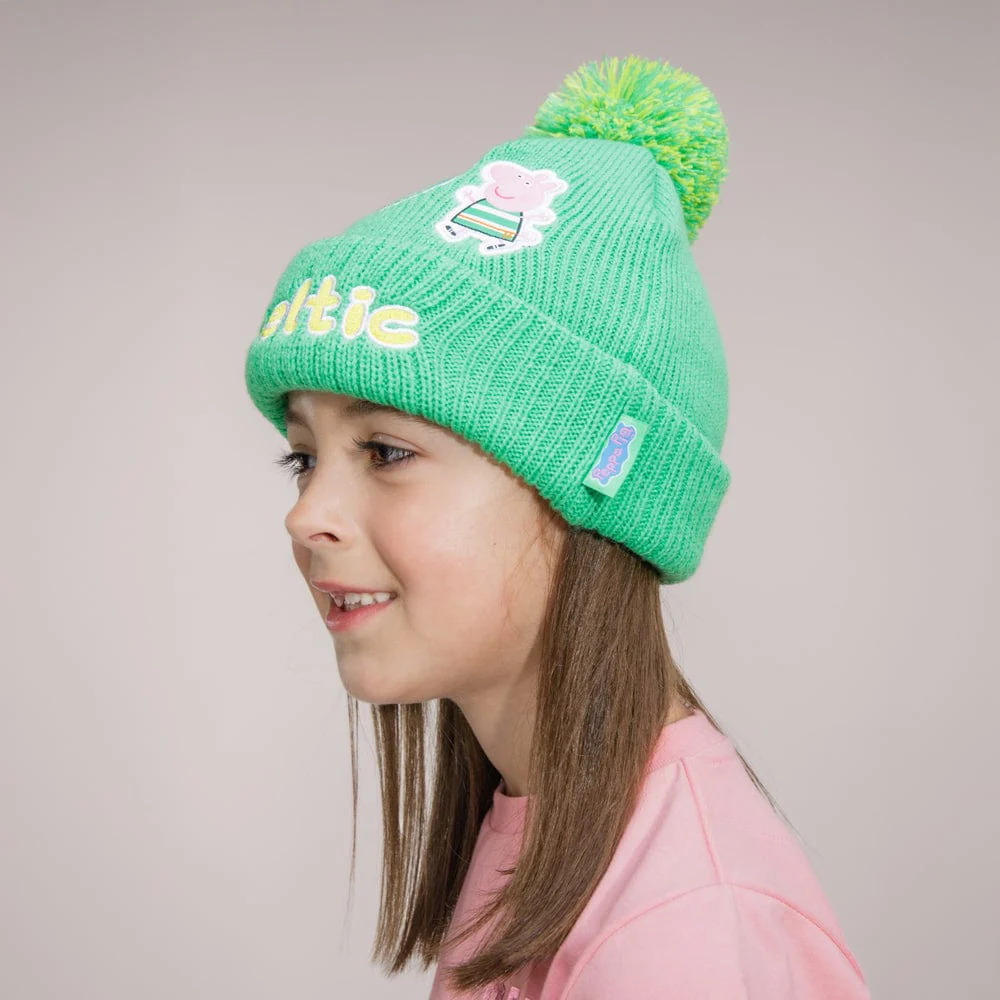 Celtic Infant Peppa Pig Beanie - Image 3