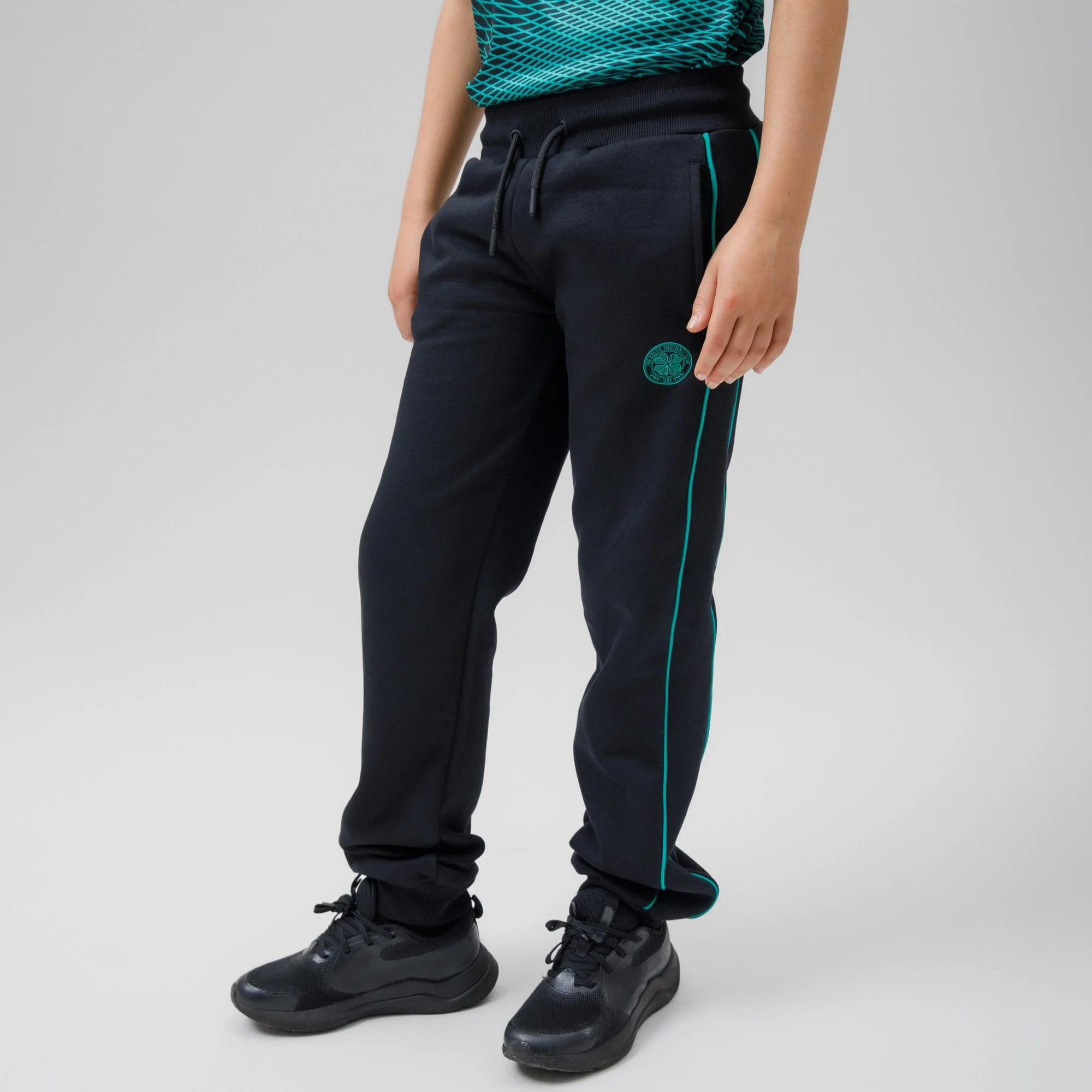 Celtic Junior Black Joggers - Image 4