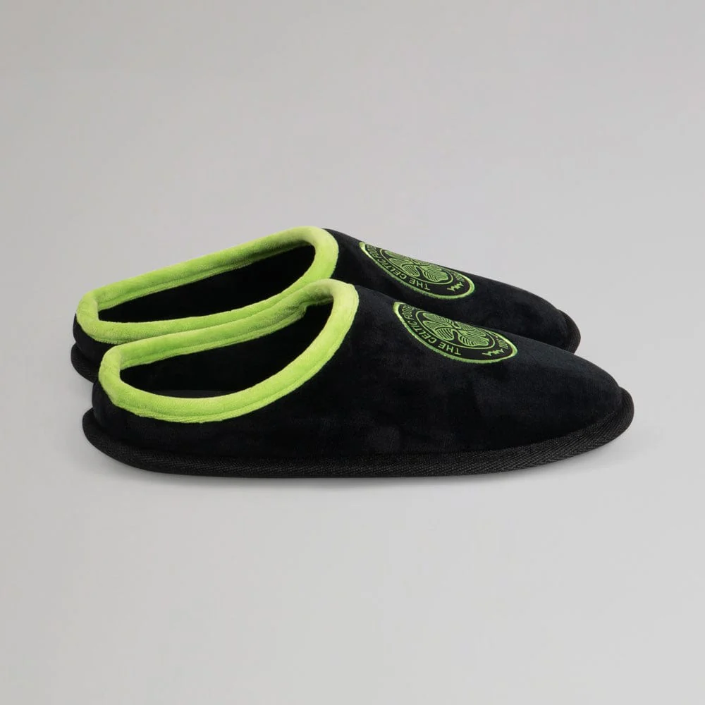 Celtic Junior Black Mule Slipper - Image 3