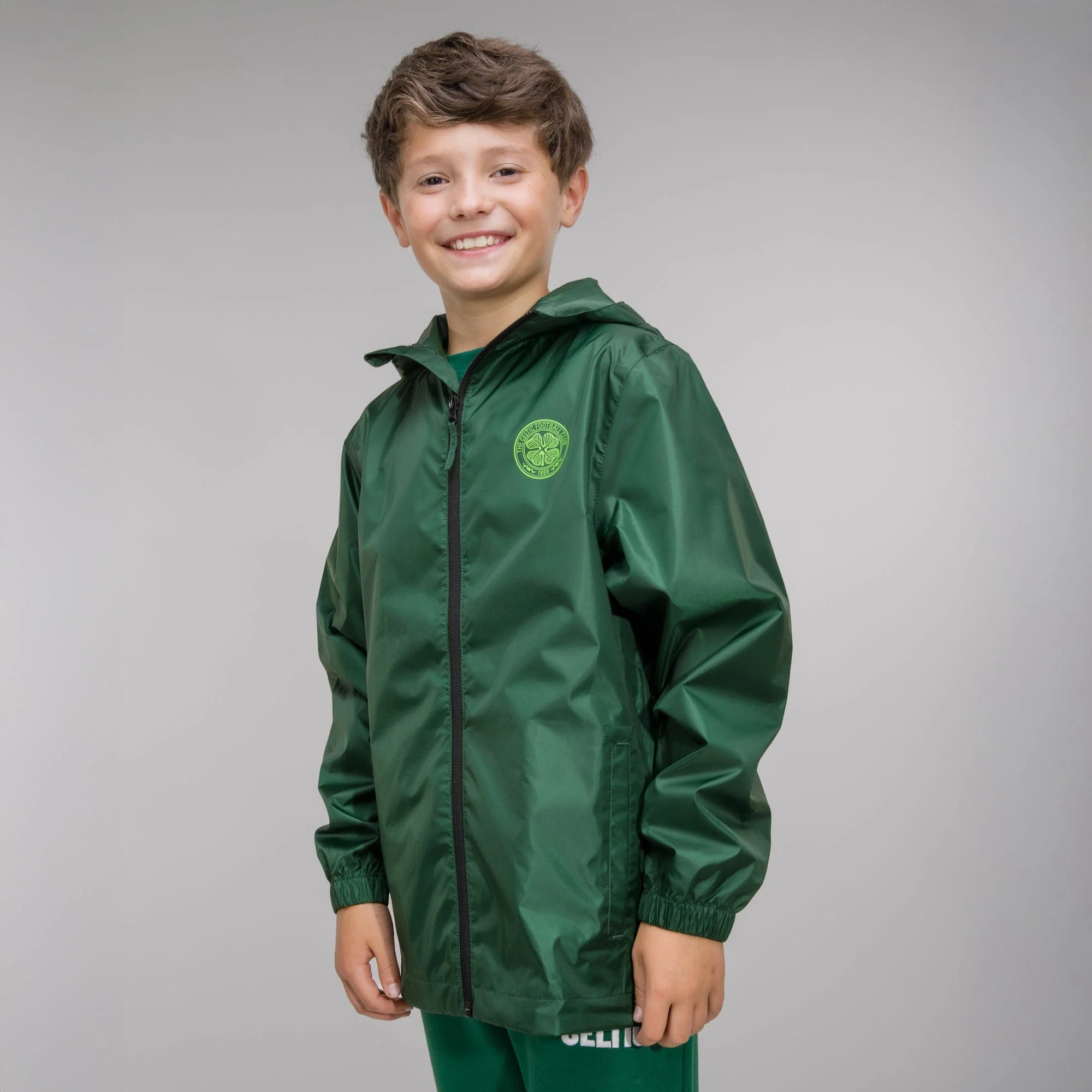 Celtic Junior Crest Packaway Jacket