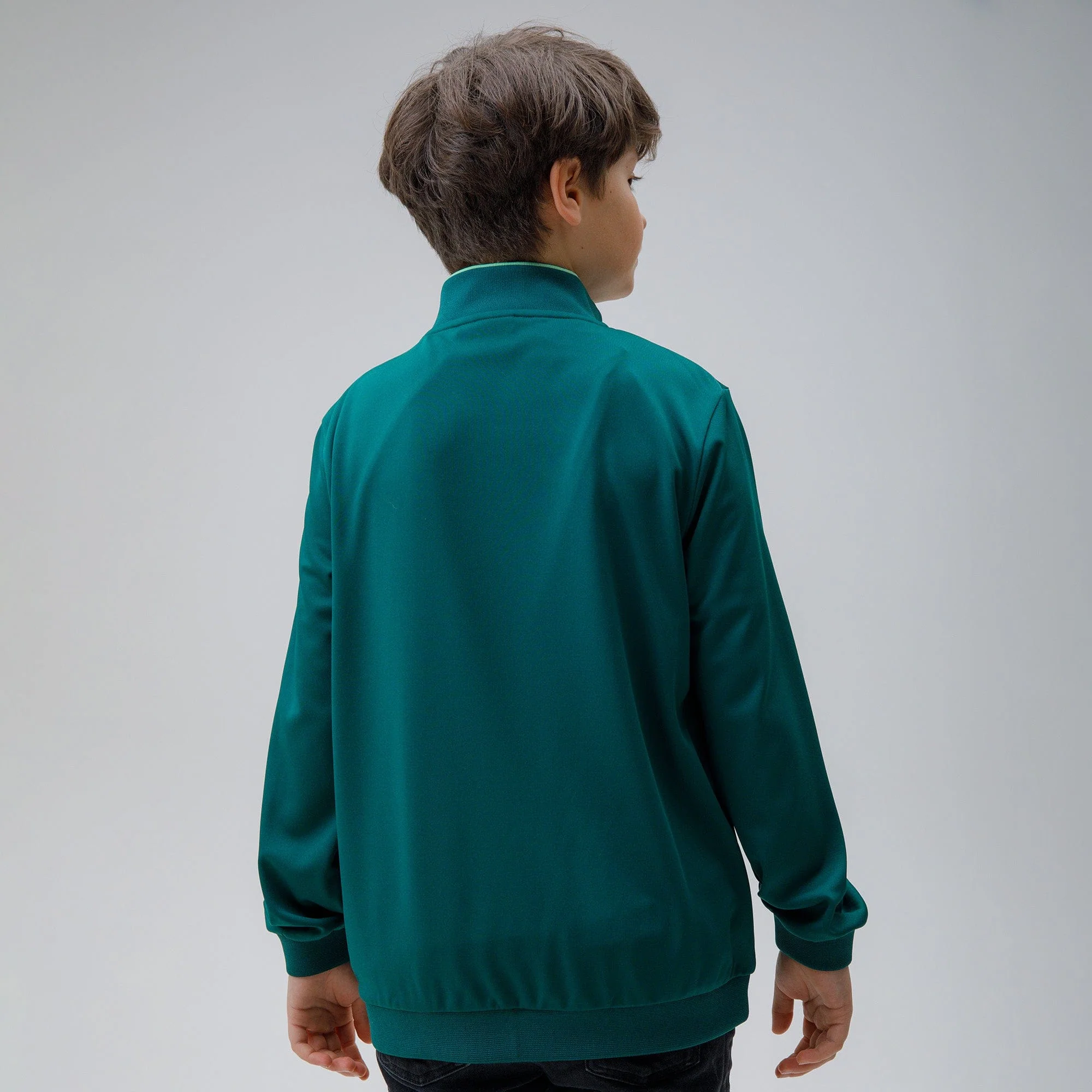 Celtic Junior Dark Green Track Jacket - Image 3