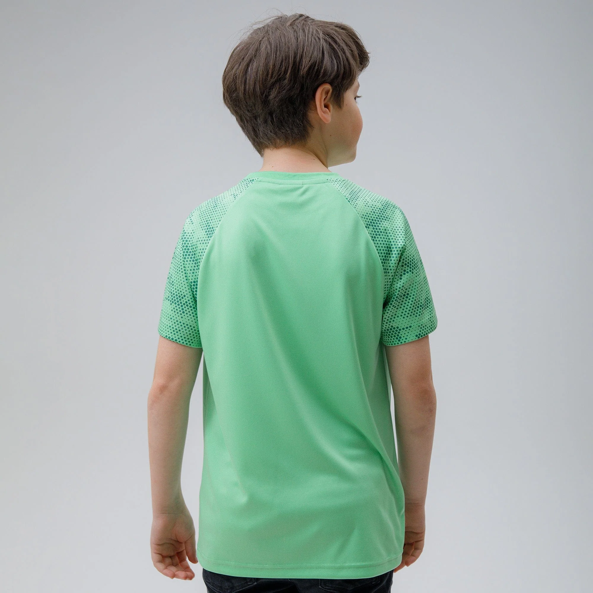 Celtic Junior Dot Print Green T-Shirt - Image 3