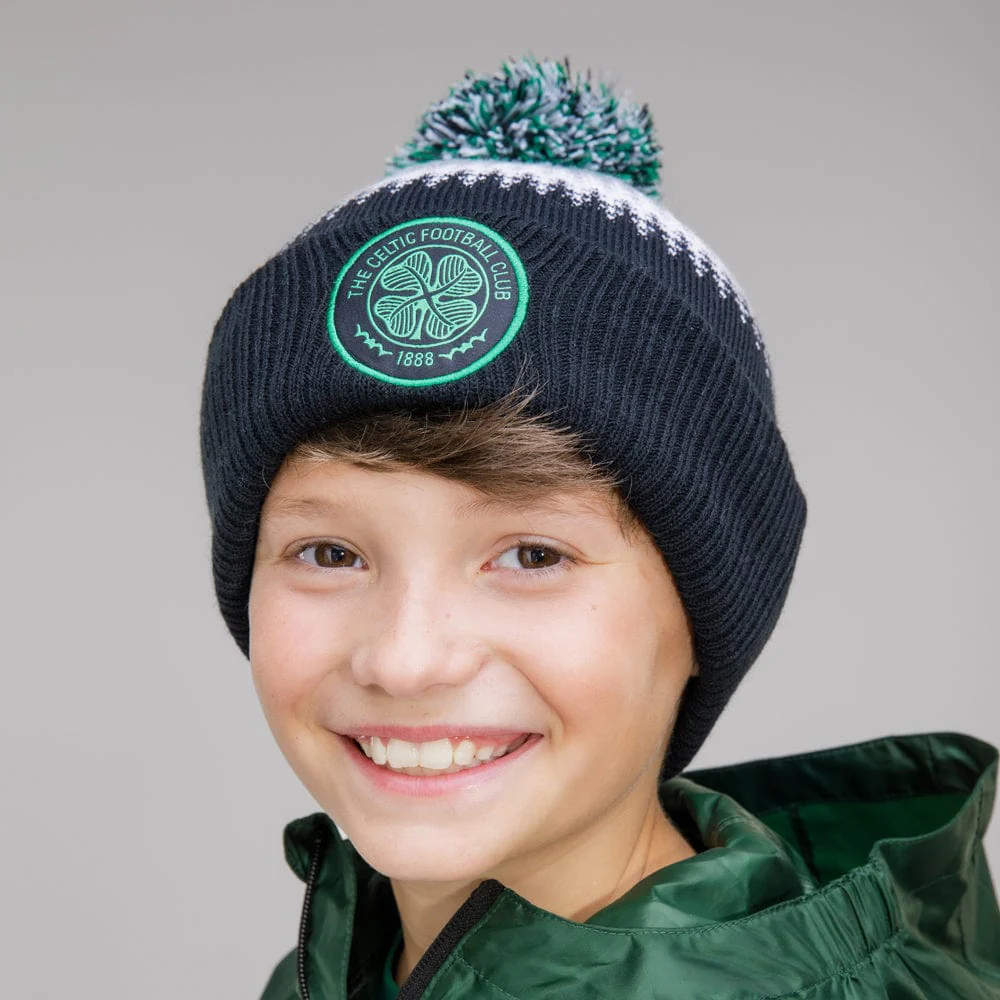 Celtic Junior Gradient Beanie - Image 3