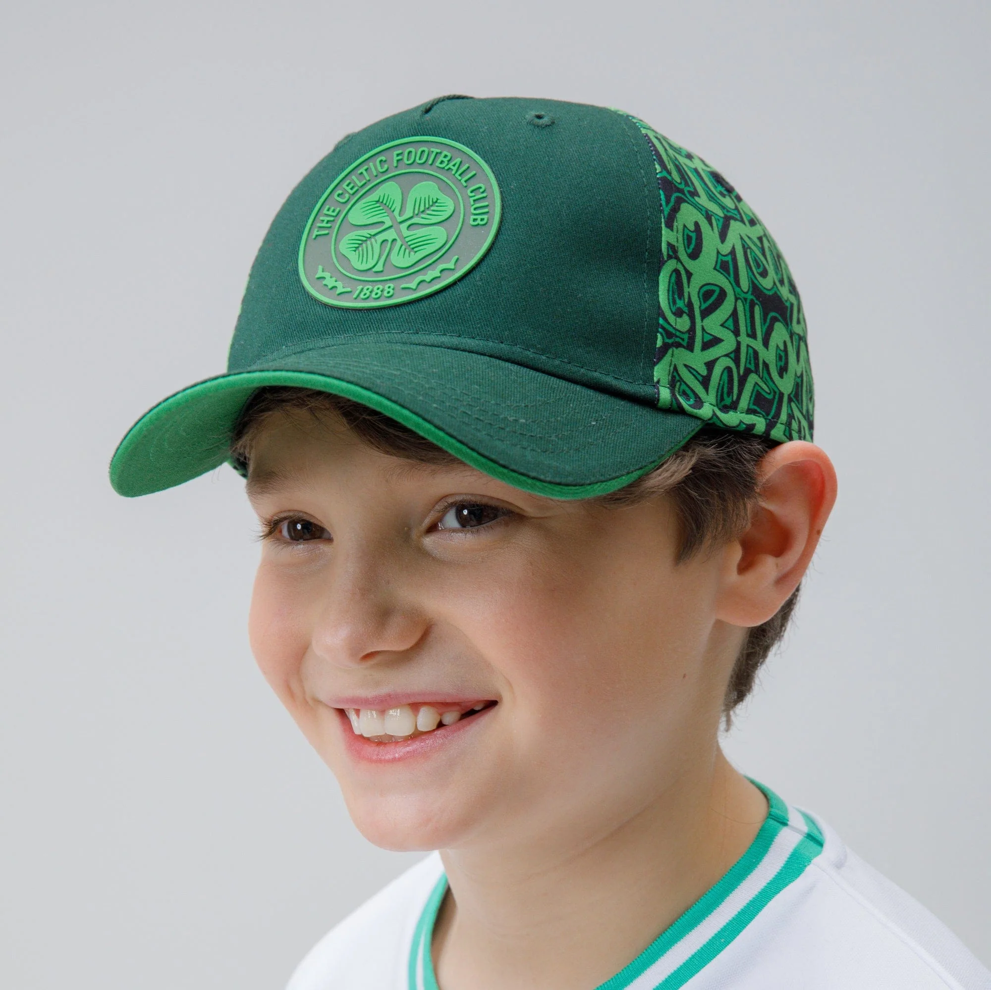 Celtic Junior Graffiti Cap - Image 2