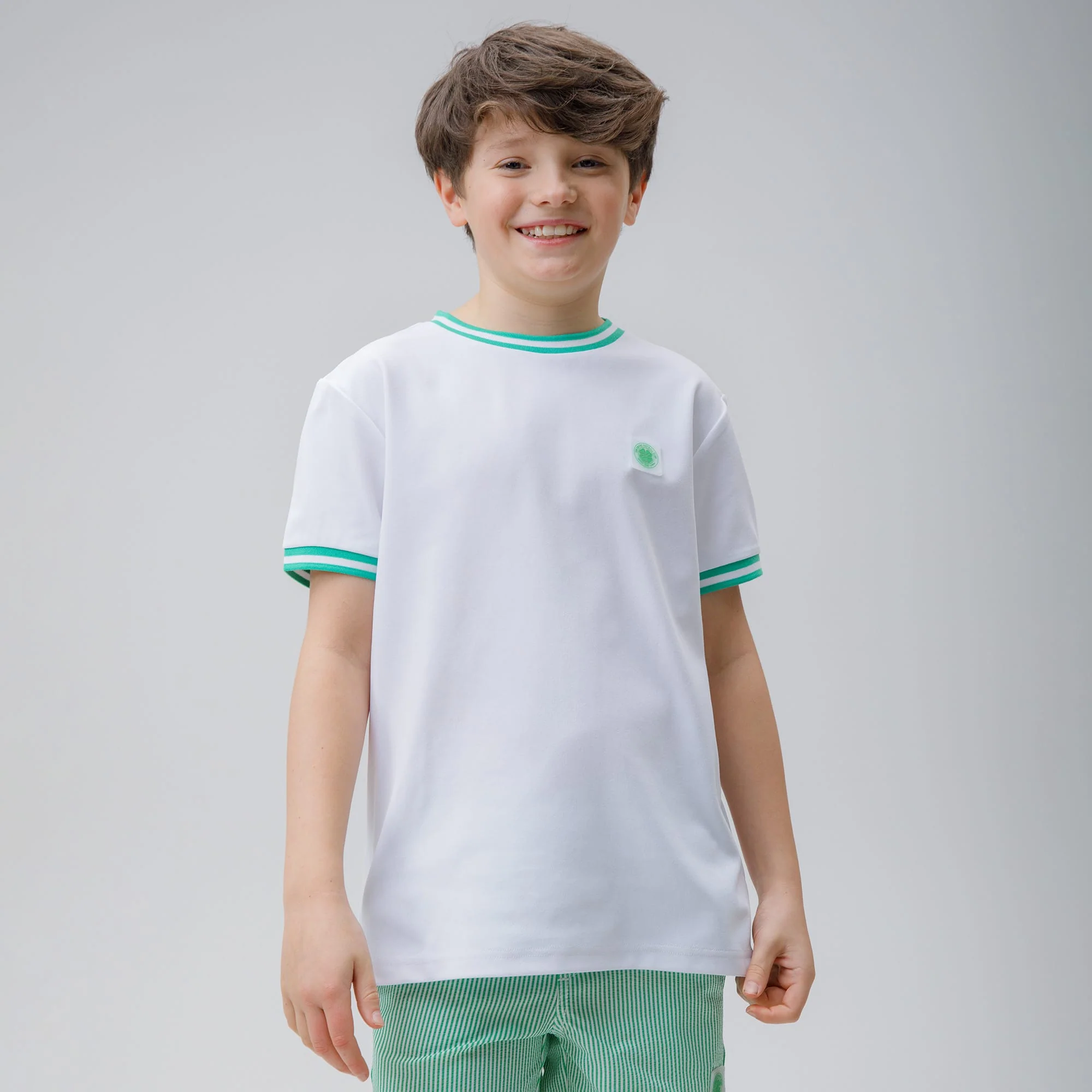 Celtic Crest Junior White T-Shirt