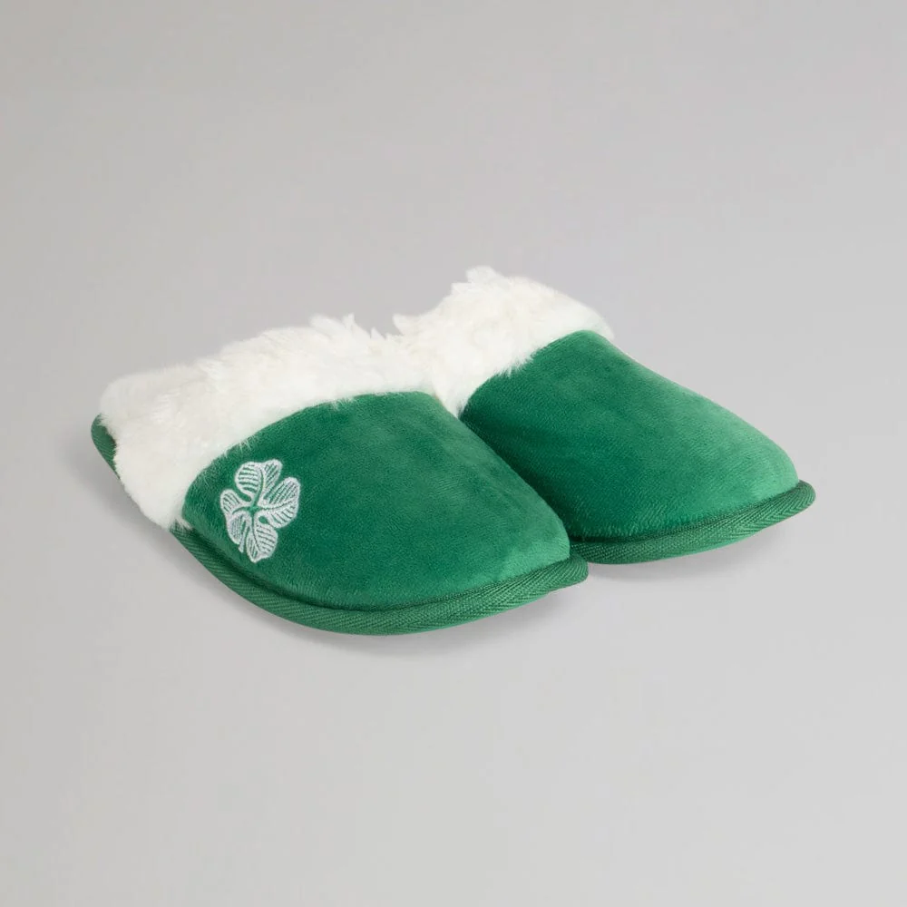 Celtic Junior Green Mule Slipper - Image 2