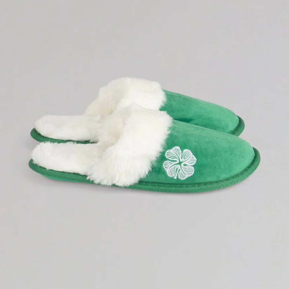Celtic Junior Green Mule Slipper - Image 3