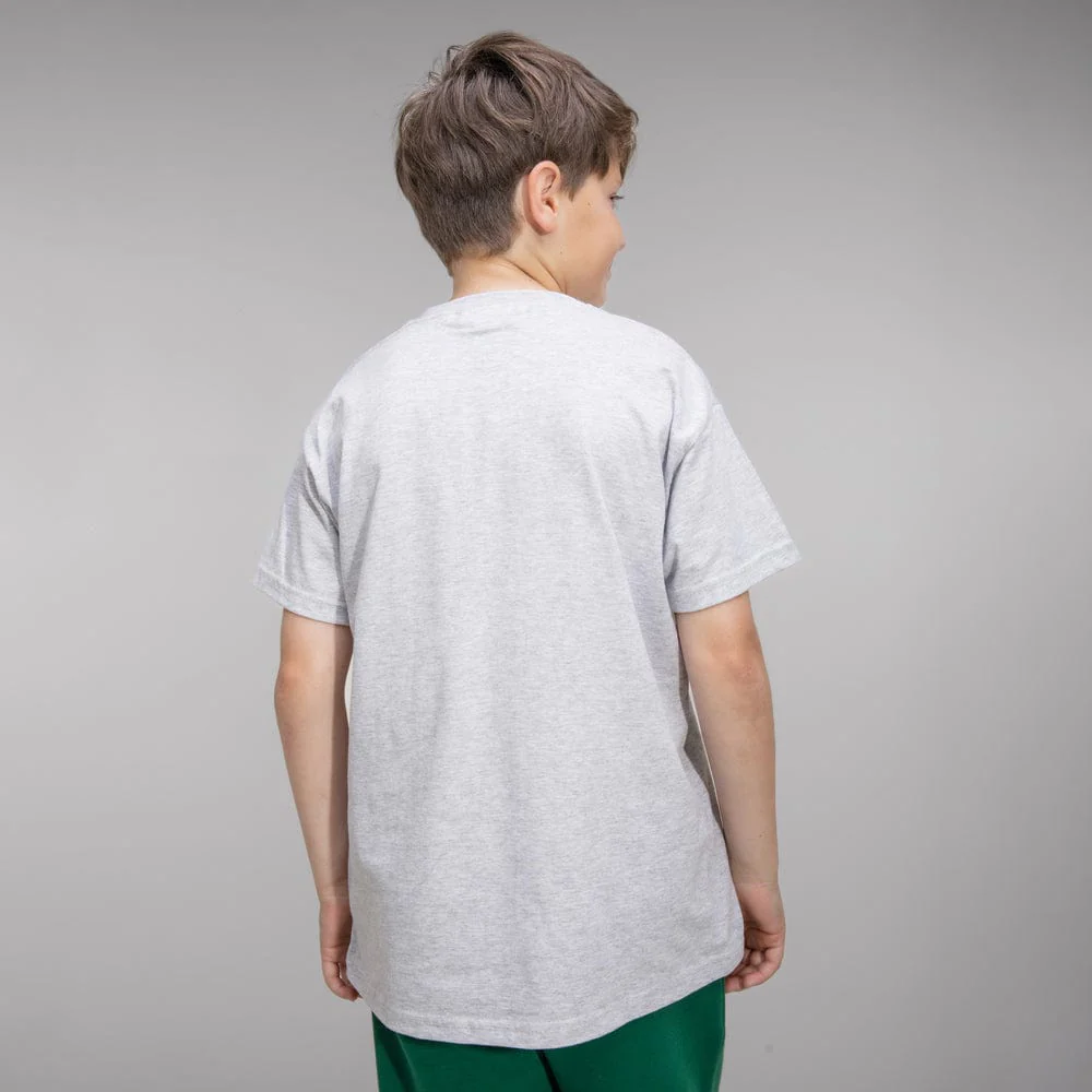 Celtic Junior Grey Flag T-Shirt - Image 3