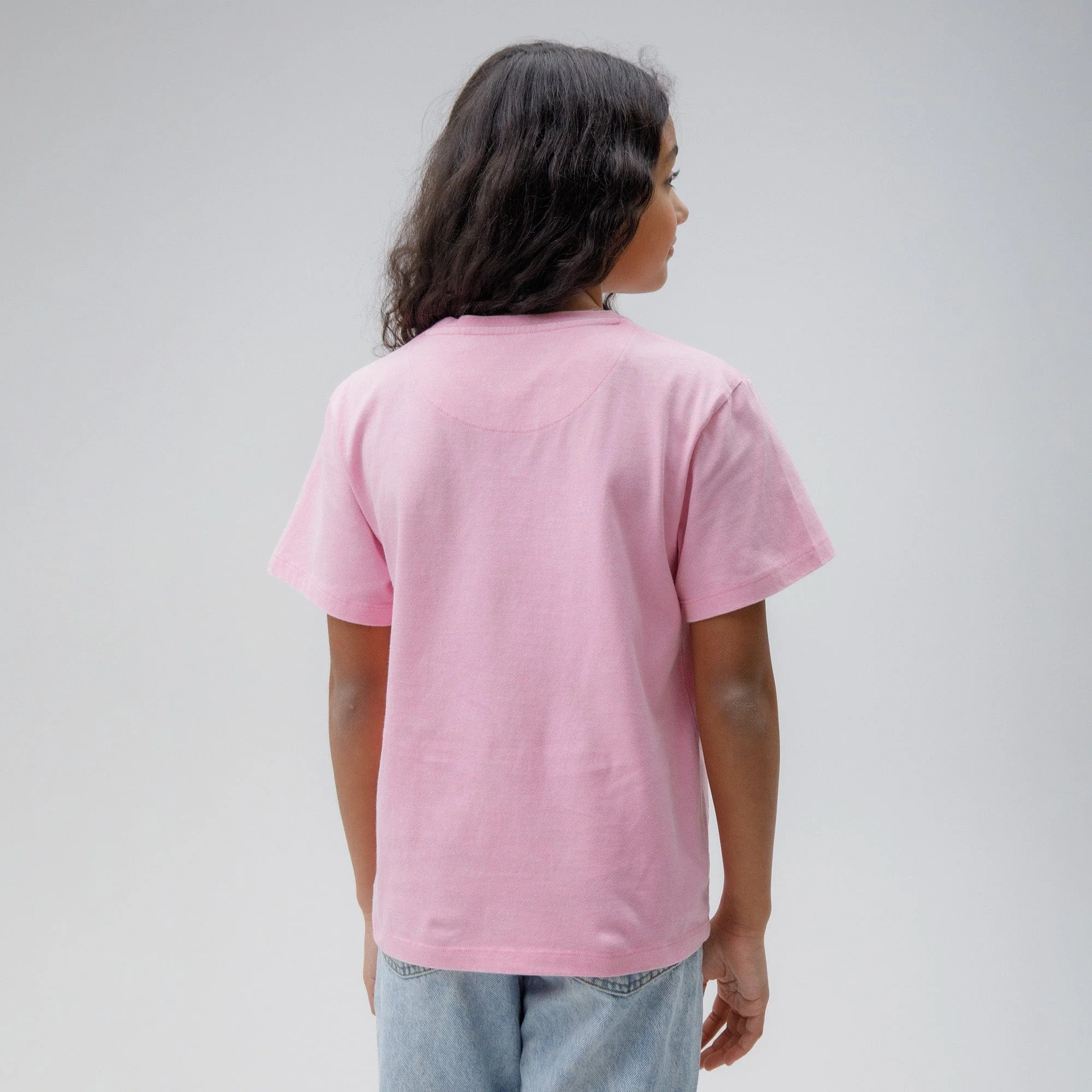 Celtic Junior Paradise Print Pink T-Shirt - Image 3