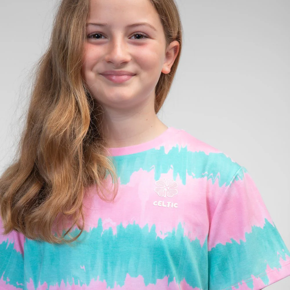Celtic Junior Tie Dye T-Shirt - Image 3