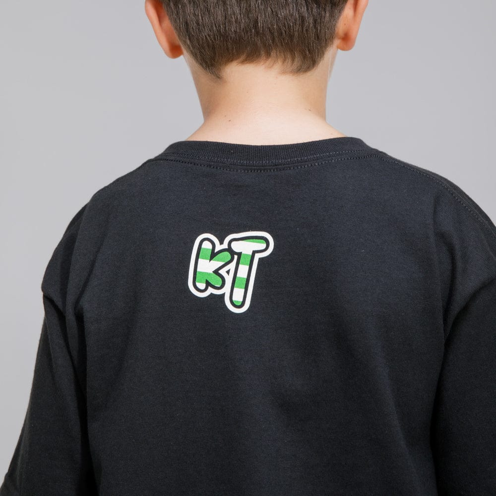 Celtic Junior Tricolour Kieran Tierney T-Shirt - Image 5
