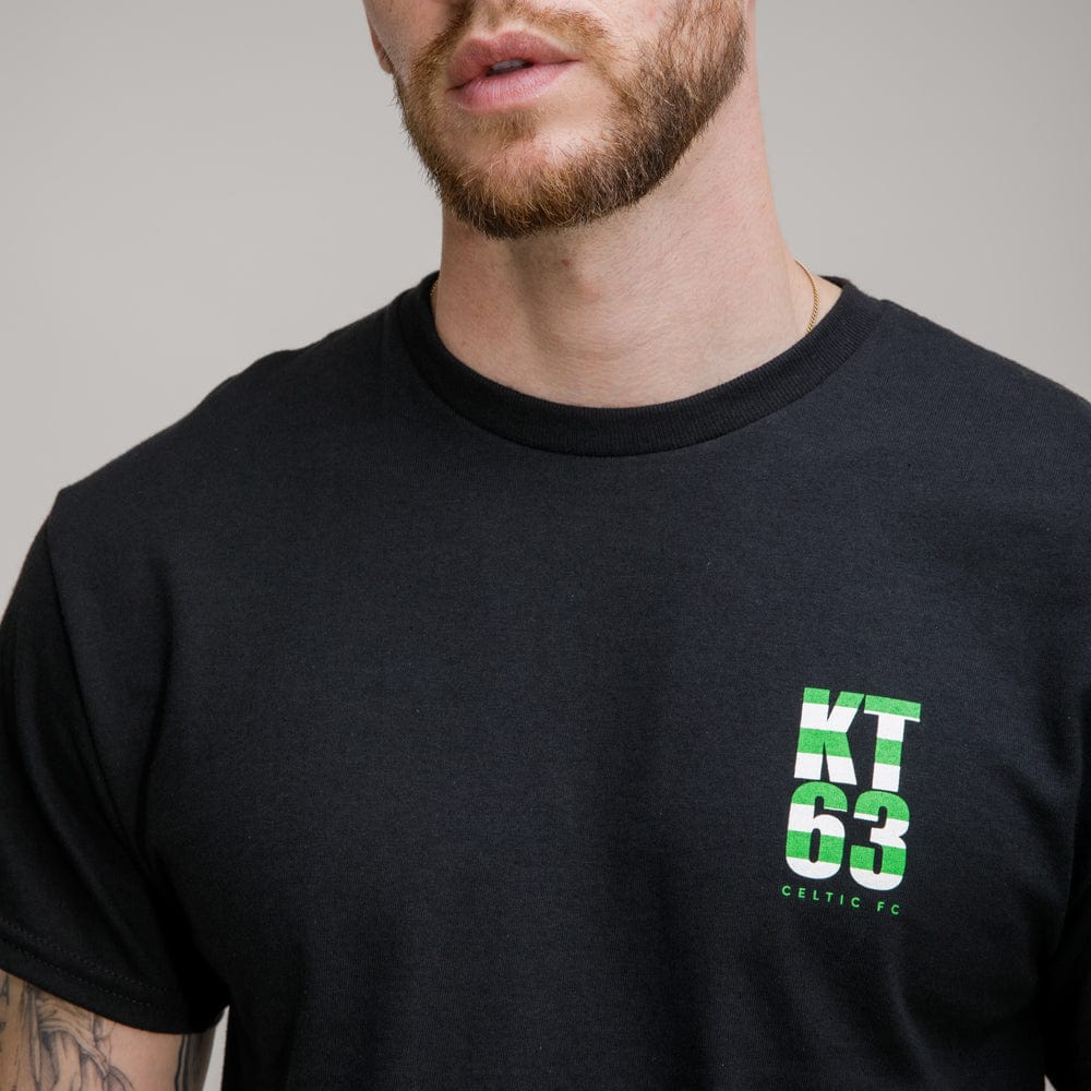 Celtic Kieran Tierney 63 T-Shirt - Image 4
