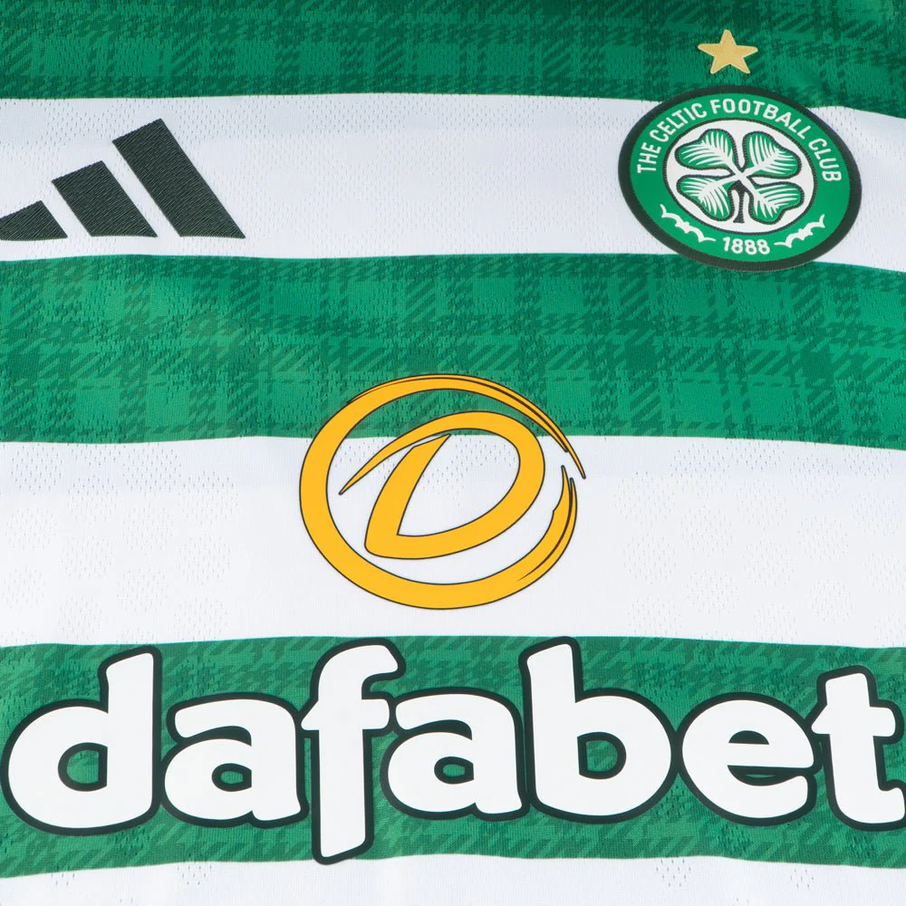 Celtic Men's 2025/26 Authentic Home Shirt - Image 3