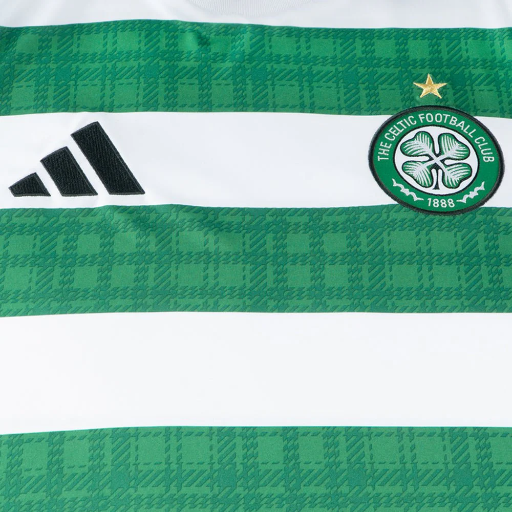 Celtic Men's 2025/26 Home Shirt with No Sponsor - Image 3