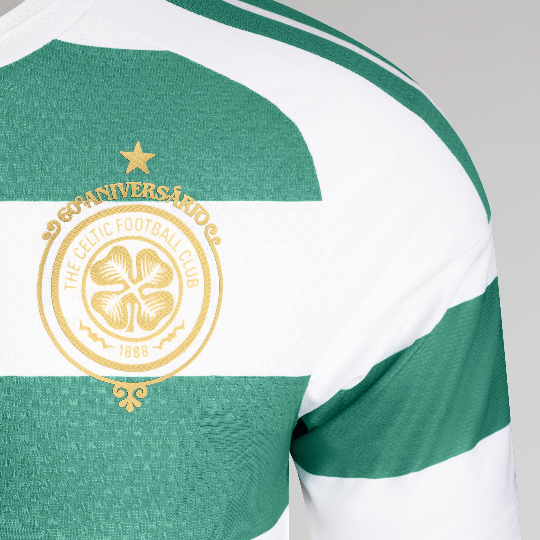 Celtic Men's 2026/27 Authentic Home Shirt with Long Sleeves - Image 3