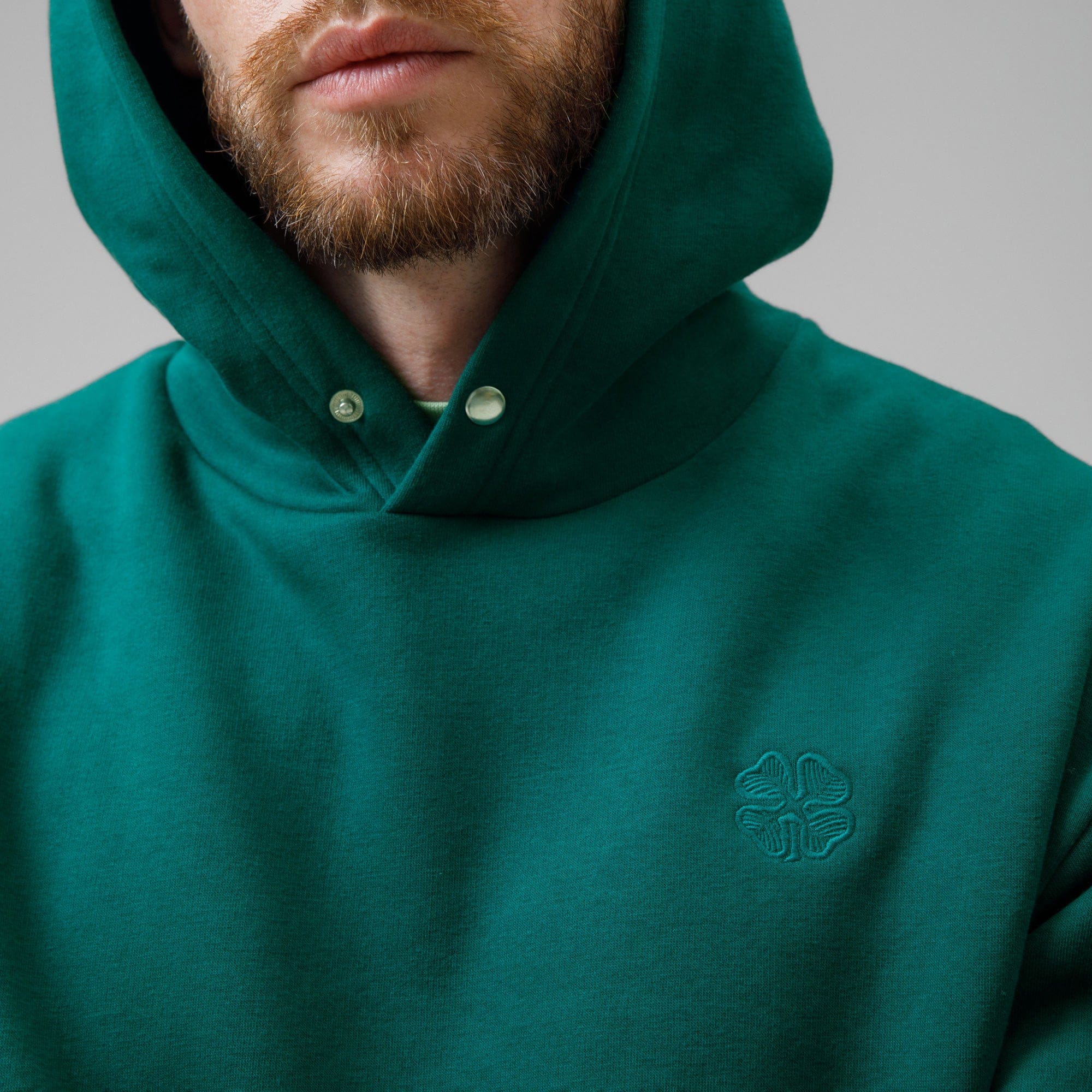 Celtic Men's Back Print Dark Green Hoodie - Image 4