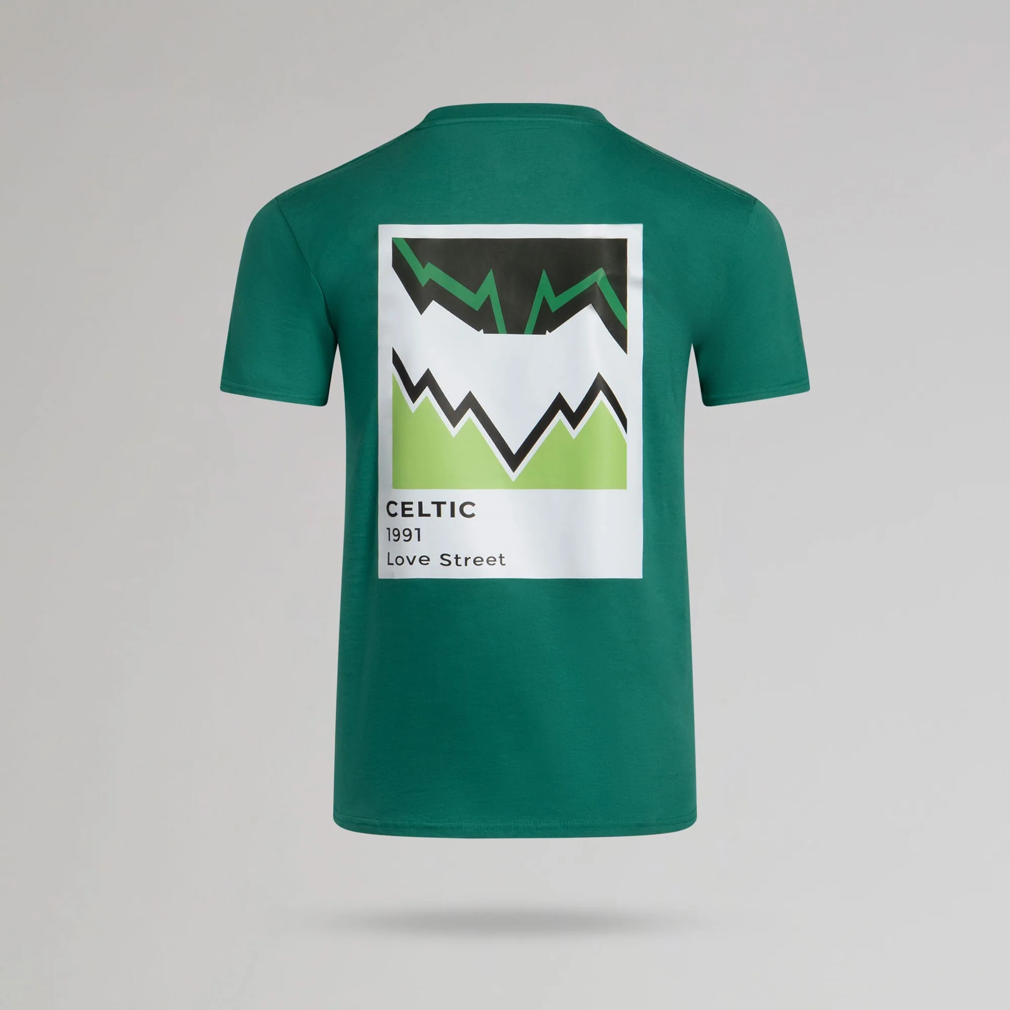 Celtic Men's Peoples 1991 Back Print Green T-Shirt - Image 3