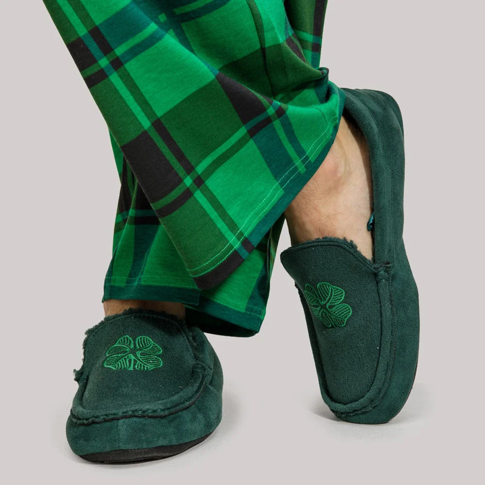 Celtic Mocassin Clover Slipper - Image 2