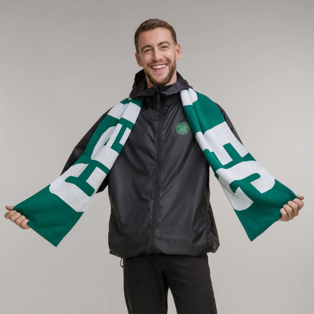 Celtic Oversized Text Scarf - Image 3