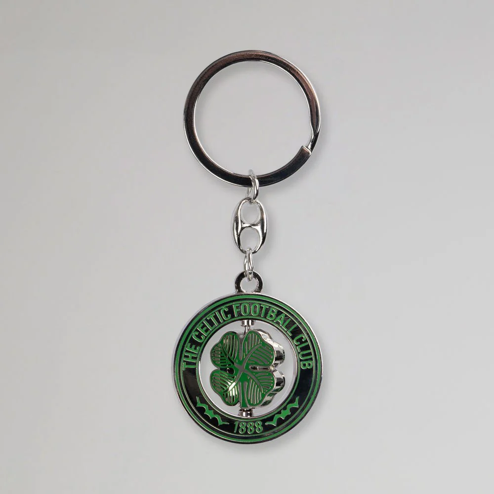 Celtic Crest Spinner Keyring - Image 3