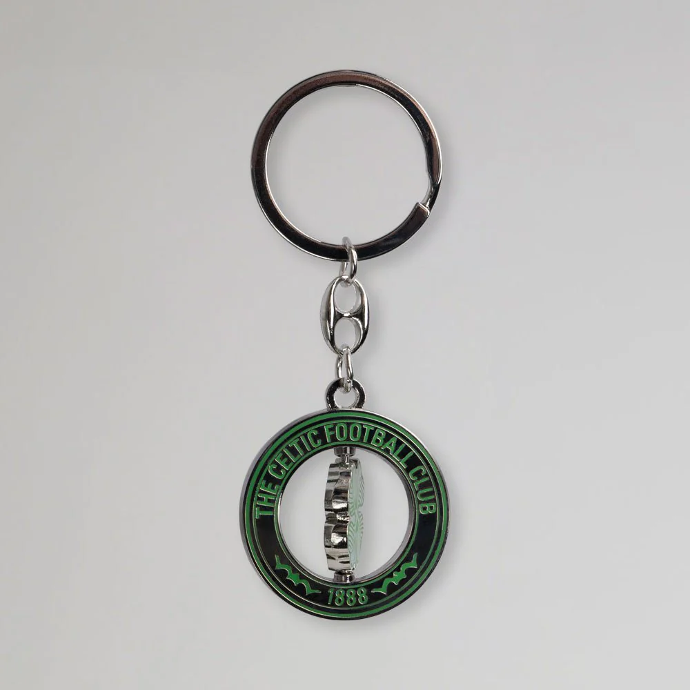 Celtic Crest Spinner Keyring - Image 4