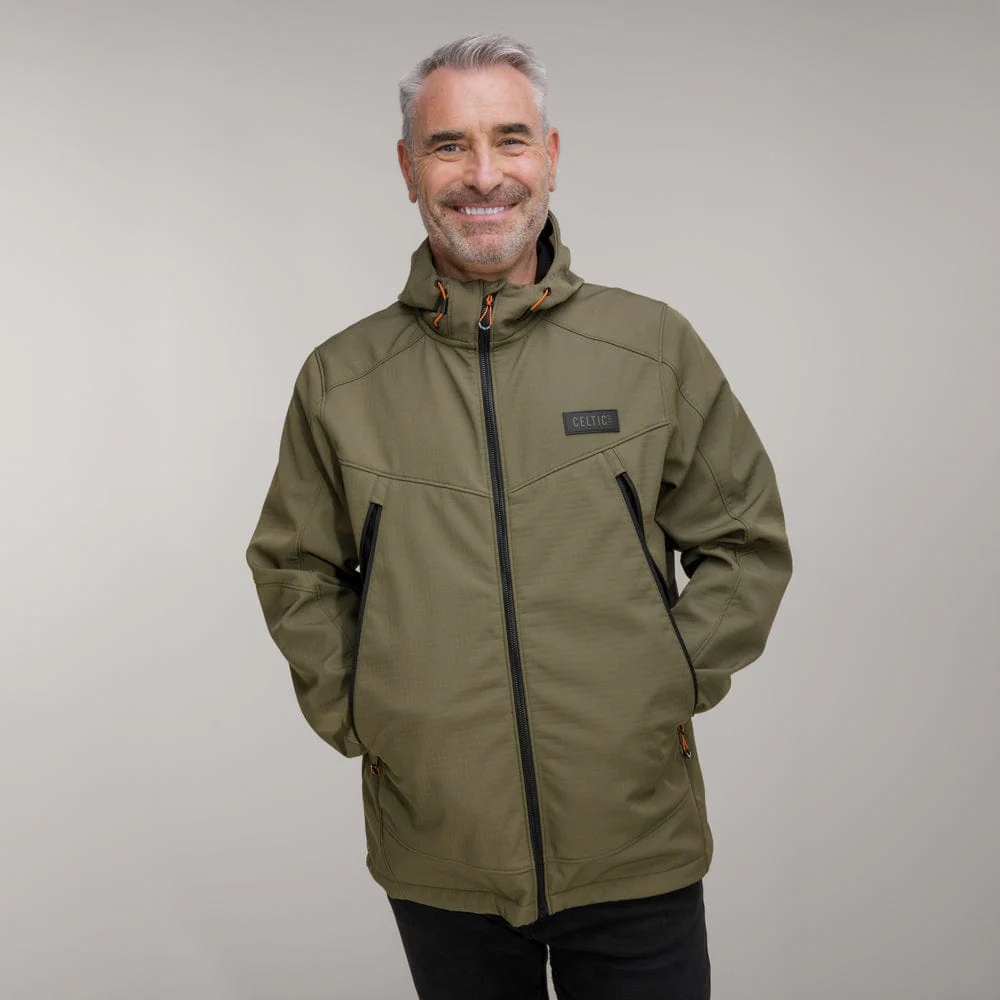 Celtic Softshell Hooded Jacket - Image 4