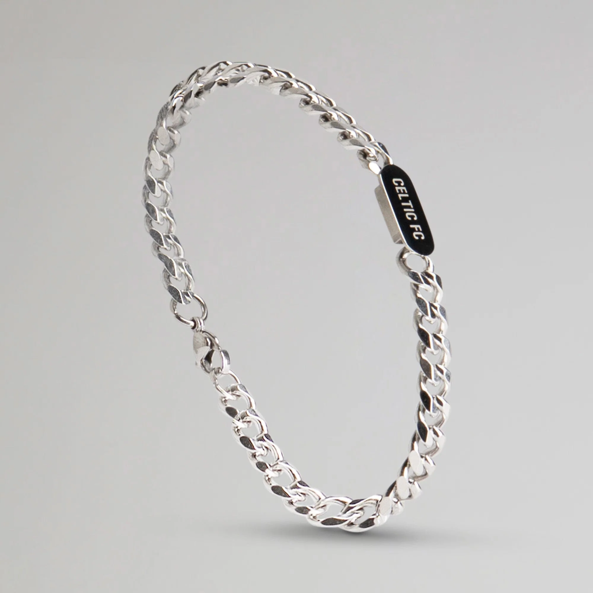 Celtic Stainless Steel Chain Bracelet - Image 2