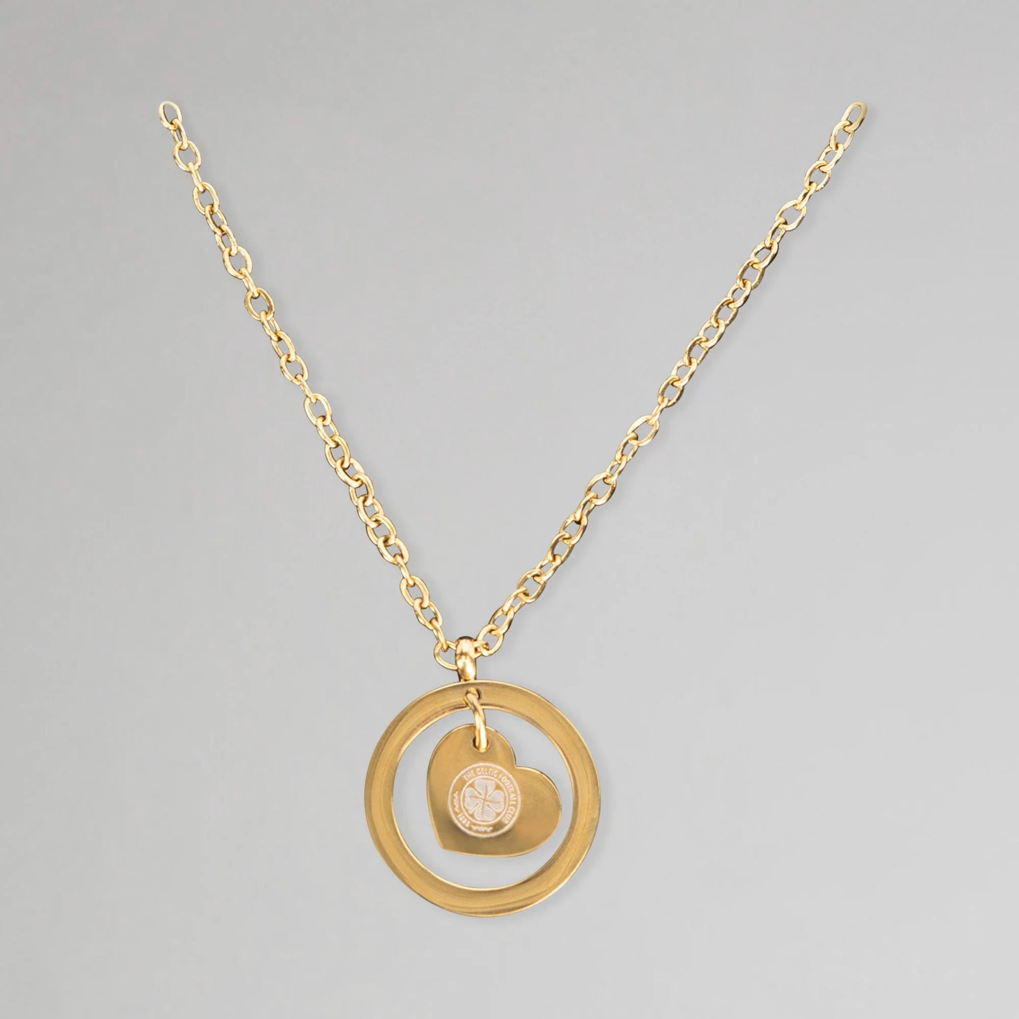 Celtic  Stainless Steel Heart Necklace - Image 3