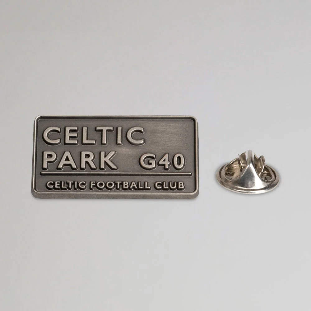 Celtic Street Sign Pin Badge - Image 3