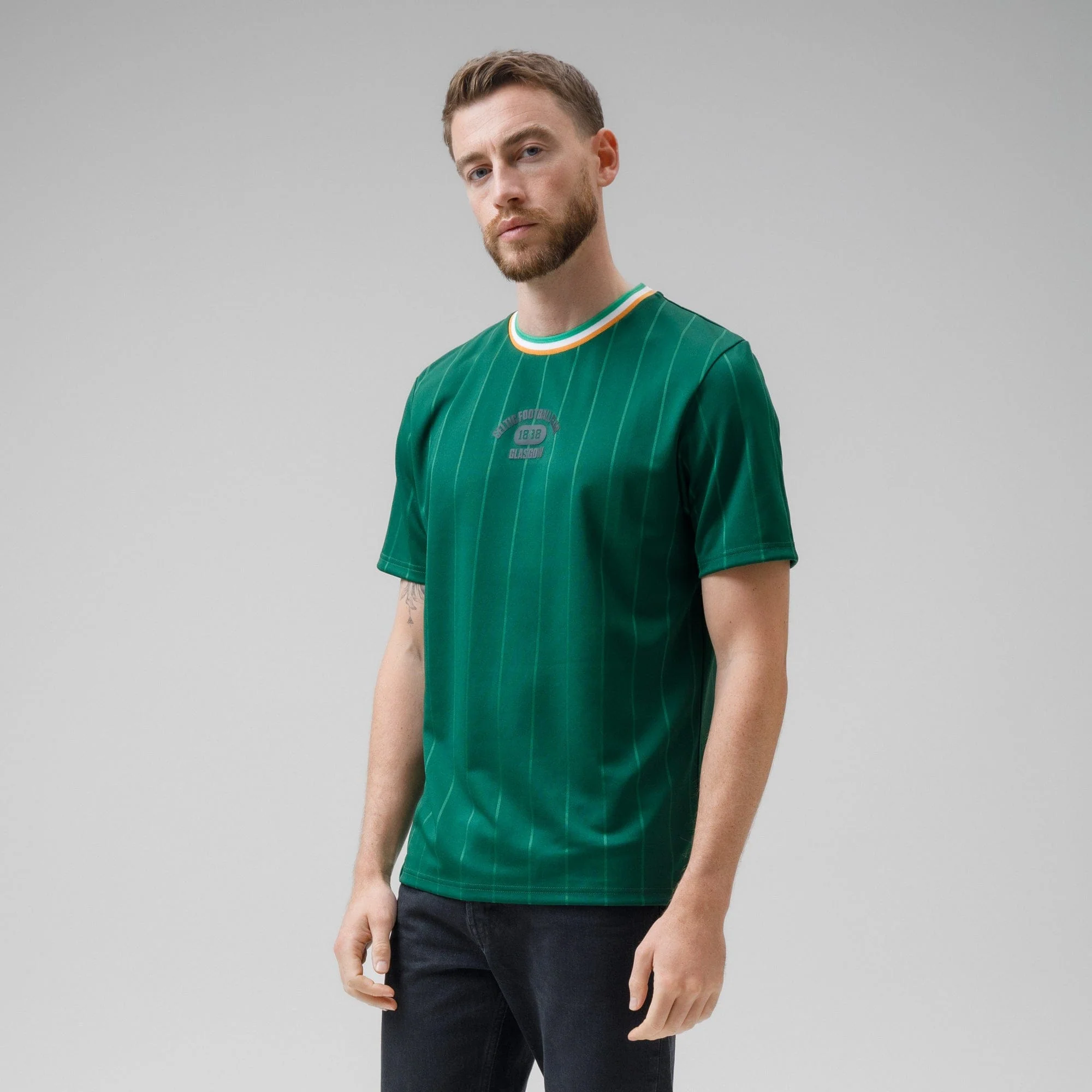 Celtic Tricolour Green Jersey - Image 3