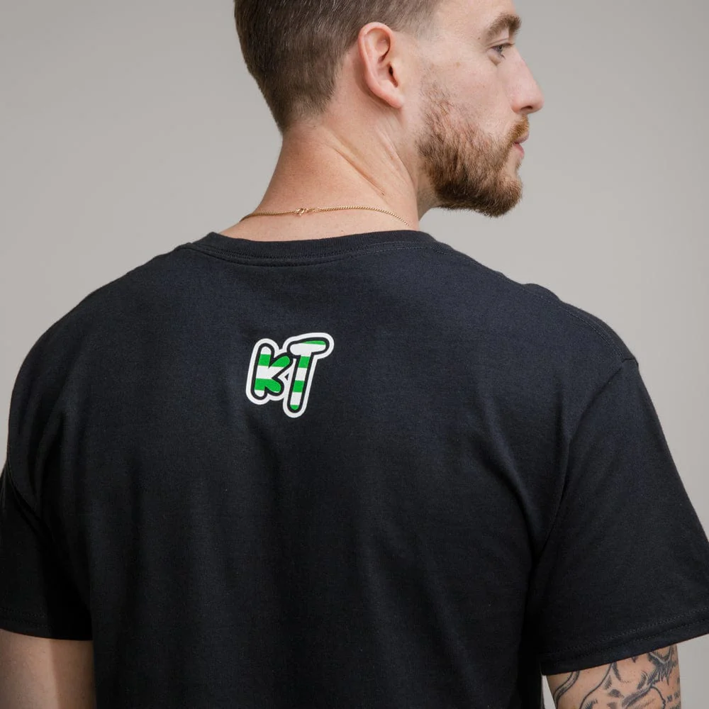 Celtic Tricolour Kieran Tierney T-Shirt - Image 5