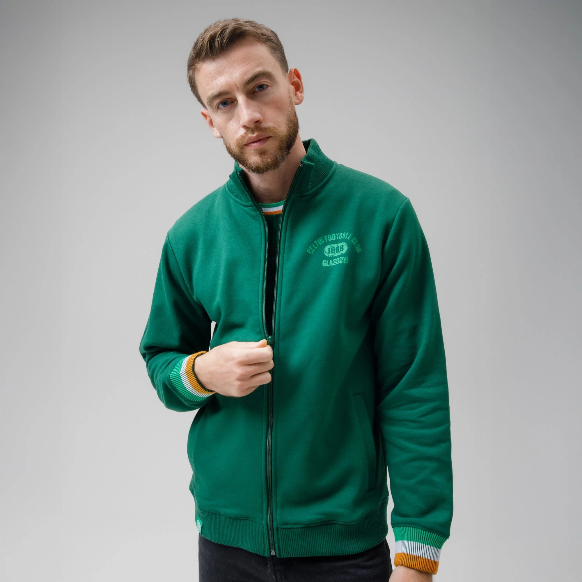 Celtic Tricolour Track Jacket - Image 3