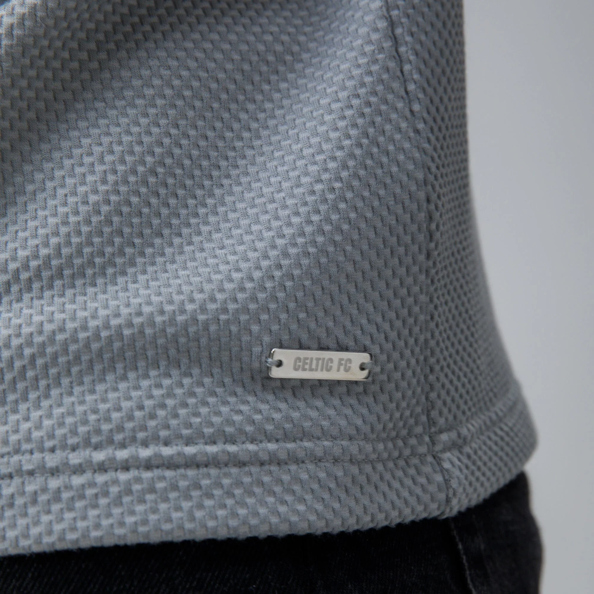 Celtic Waffle Grey Polo Shirt - Image 6