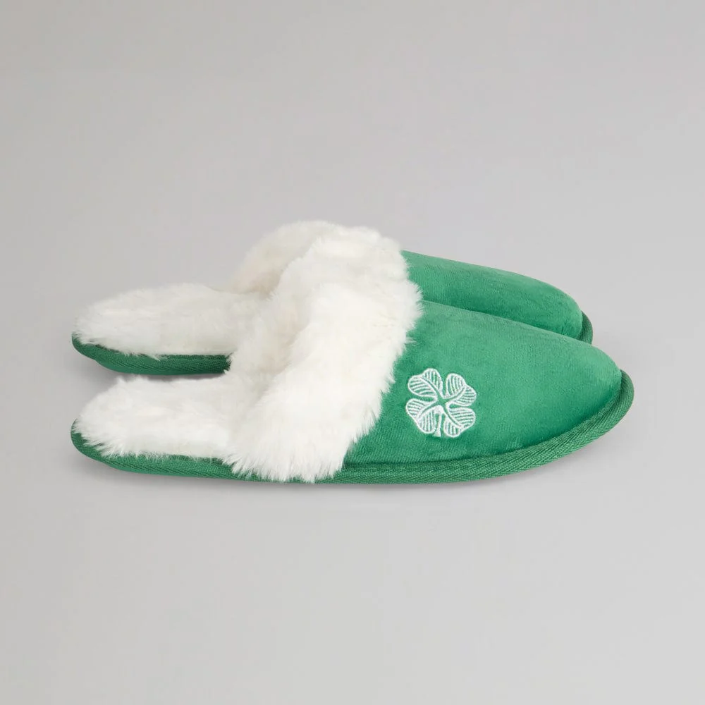 Celtic Women's Green Mule Slipper - Image 6