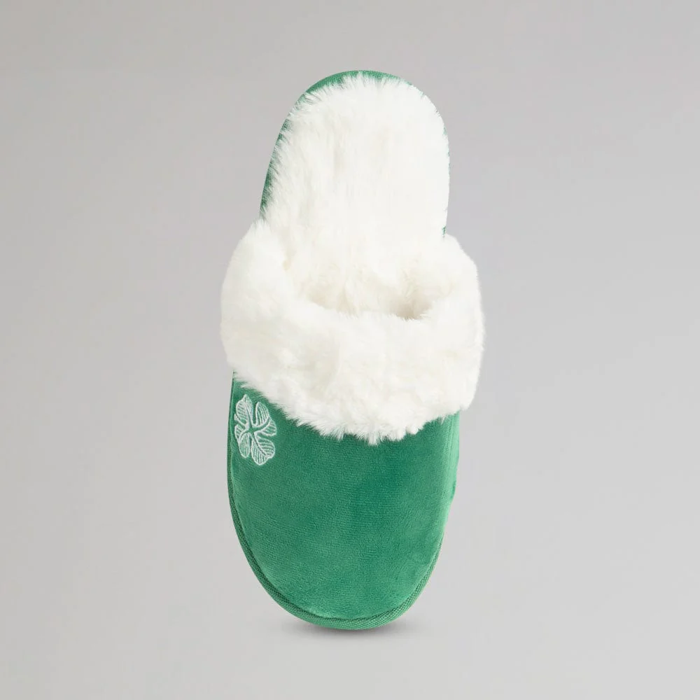 Celtic Women's Green Mule Slipper - Image 8