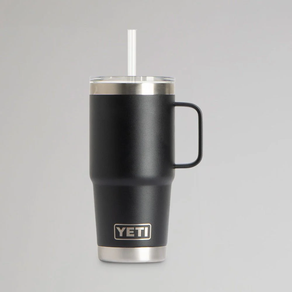 Celtic YETI Black Straw Mug 25oz - Image 3
